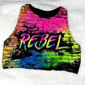 Rebel athletic sports bra adult small
